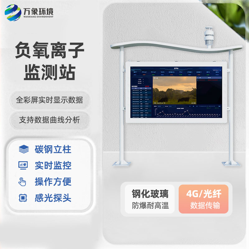 全自動負氧離子在線監測系統：智能互聯，數據可視化新體驗