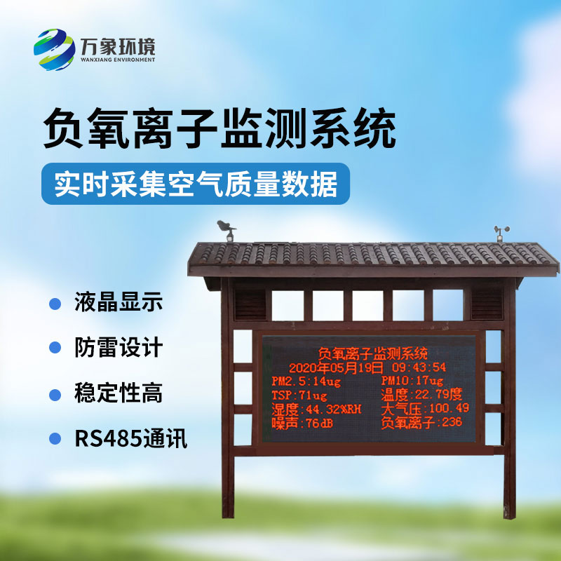 負氧離子觀測系統(tǒng)
